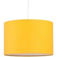 First Choice Lighting Ochre 25cm Ceiling Light Shade in Yellow