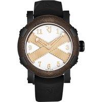Titanic' A La Grande White Dial Black Rubber Strap Automatic Watch