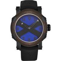 Titanic' A La Grande Blue Dial Black Rubber Strap Automatic Watch