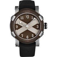 Titanic' A La Grande Brown Dial Black Rubber Strap Automatic Watch