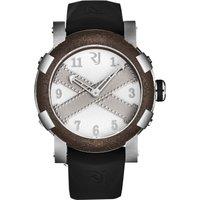 Titanic' A La Grande White Dial Black Rubber Strap Automatic Watch