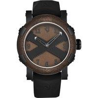 Titanic' A La Grande Brown Dial Black Rubber Strap Automatic Watch
