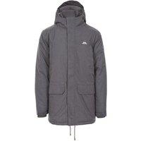 Trespass Men's Glover Waterproof Jacket in Dark Grey | Size: Large