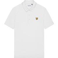 Lyle & Scott Men's Short-Sleeved Sports Polo Shirt in White | Size: XS