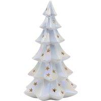 Widdop LED Light Up Christmas Tree Ornament in White