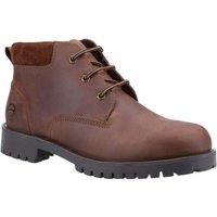 Cotswold Men's 'Banbury' Leather Shoe Boot in Brown | Size: 7