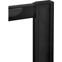 Balterley Wetroom Accessories Profile Extension Kit Black 1850mm