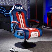 Official Marvel Gaming Chair, Folding Audio Pedestal with Speakers
