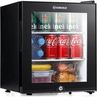 Subcold AIRE30 LED Mini Fridge in True Black