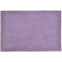 Allure Bath Fashions Chenille Bobble Bath Mat 60 x 90cm - Super Soft Microfibre & Non-Slip in Lilac | Size: 60 x 90 cm