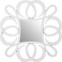 Orsina Gladis Wall Mirror in Silver