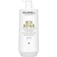 Goldwell Dual Senses Rich Repair Restoring Shampoo 1000ml in Clear