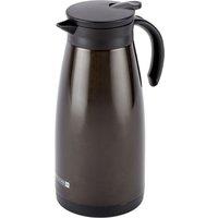 Royalford Double Walled Coffee Pot Stainless Steel Thermal Carafe in Brown | Size: Large
