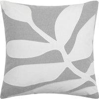 Voyage Maison Bodhi Floral 100% Cotton Cushion in Charcoal | Size: 50 cm x 50 cm