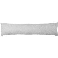 Furn Malham Reversible Boucle Fleece Draught Excluder in Grey