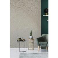 Superfresco Milan Cork Texture Illusion Silver Wallpaper in Taupe