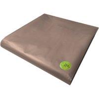 Pegdev 22m x 4m 500G Opaque Polythene Sheeting Heavy Duty UV Resistant in Light Bronze