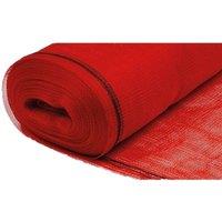Pegdev Red Temporary Fencing Heavy Duty UV Stabilised Polyethylene Mesh Durable Netting for Herris Fencing 40m