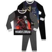 Star Wars Boy's The Mandalorian 2 Pack Pyjamas | Size: 6-7 Years