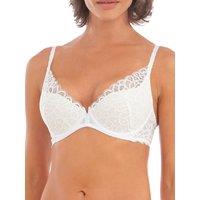 Wacoal Women's Raffine Plunge Bra in White | Size: 32D