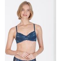 Little Women Women's 'Teal Charm' Non-Wired Bra in Teal | Size: 40AAA
