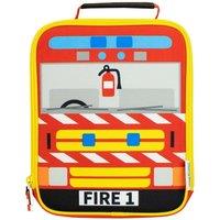 Harry Bear Men's Fire Engine Lunch Bag in Red