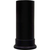 Adam Fires & Fireplaces Adam Short Decorative Straight Stove Pipe in Black