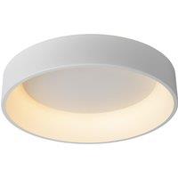 Lucide 'TALOWE' Dimmable Stylish Indoor Decorative LED Flush Ceiling Light in White