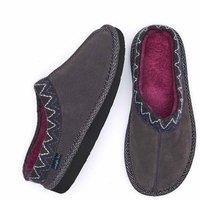 Moshulu Women's 'Alaska 2' Mule Slippers in Grey | Size: 6.5