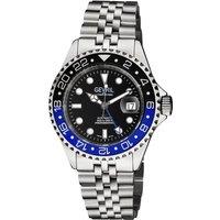 Wall Street GMT 4953B Swiss Automatic Sellita SW330 Watch