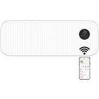 MYLEK Overdoor Air Curtain Heater Fan 2kW White Wifi App Timer Ceramic PTC