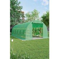 Walk-in Tunnel Outdoor Greenhouse with Steel Frame