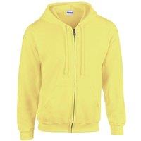 Gildan Men's Heavy Blend Full Zip Hoodie in Green | Size: Small