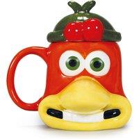 Wallace & Gromit Mug Shaped w/Lid Boxed (300ml) - Chicken Run (Ginger)