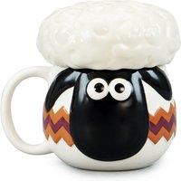 Wallace & Gromit Mug Shaped w/Lid Boxed (350ml) - (Shaun)