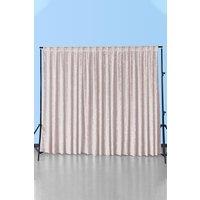 Neel Blue Velvet Backdrop - 3x3 Metres in Rose Gold