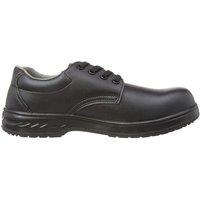 Portwest Steelite Laced Safety Shoes S2 (FW80) Workwear in Black | Size: 5