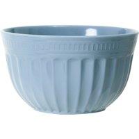 Orsina Versatile Large Mixing Bowl, Durable Mixing Bowl, Spacious Lightweight Rounded Serving Salad Bowl in Blue
