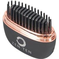 Zen.Ten On The Glow Wireless Portable Recharable Hair Straightening Comb in Black