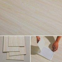 Gr8 Home 5m Floor Planks Tiles Self Adhesive PVC Flooring Light Grey Oak M18