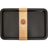 Orsina Rectangular Baking Tray, Non-Stick Carbon Steel Oven Tray For Roasting & Baking, Durable Bakeware in Black