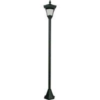 mysmartbuy Solar Powered Height Adjustable Casablanca Lamp Post - 10 Lumen Weather & UV Resistant Outdoor Garden LED Light - H126.5 x 15cm