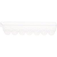 Orsina Spacious Clear Plastic 14 Egg Storage Tray With Lid, Practical Egg Storage Tray, Durable Egg Keeping Tray