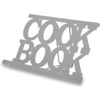 Orsina Elegant Design Cook Book Stand Pink, Durable Book Stand For Cook Books, Practical Recipe Book Stand in Grey