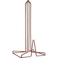 Orsina Pink Finish Kitchen Roll Holder, Stylish Wire Frame Design With Durable Metal Construction, Soft Pink in Copper