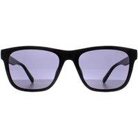 Guess Men's Square Shiny Black Smoke Grey GU6971