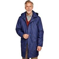 Pegasus Men's Fleece-Lined Waterproof Parka Coat in Navy | Size: 3XL