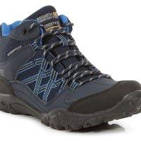 Regatta Women's 'Lady Edgepoint' Mid Waterproof Walking Boots in Navy | Size: 3