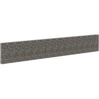 Berkfield Home Gabion Wall with Covers Galvanised Steel 900x30x150 cm in Silver | Size: 900 x 30 x 150 cm