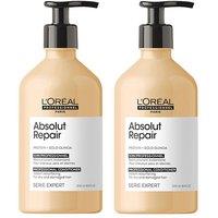 L'Oreal Professionnel Serie Expert Absolut Repair Conditioner 500ml Supersize Double in Clear